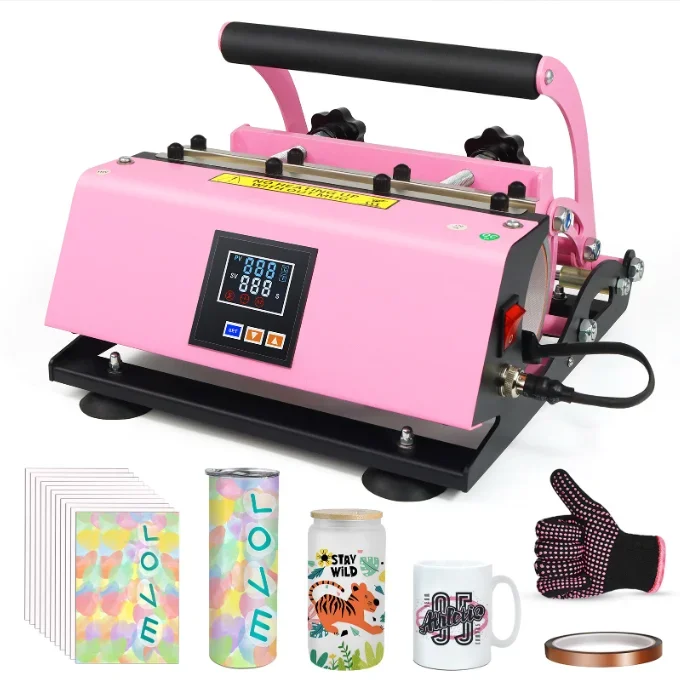 for 30OZ cup baking machine heat press hot cup printing machine water bottle advertising logo pattern printing equipment