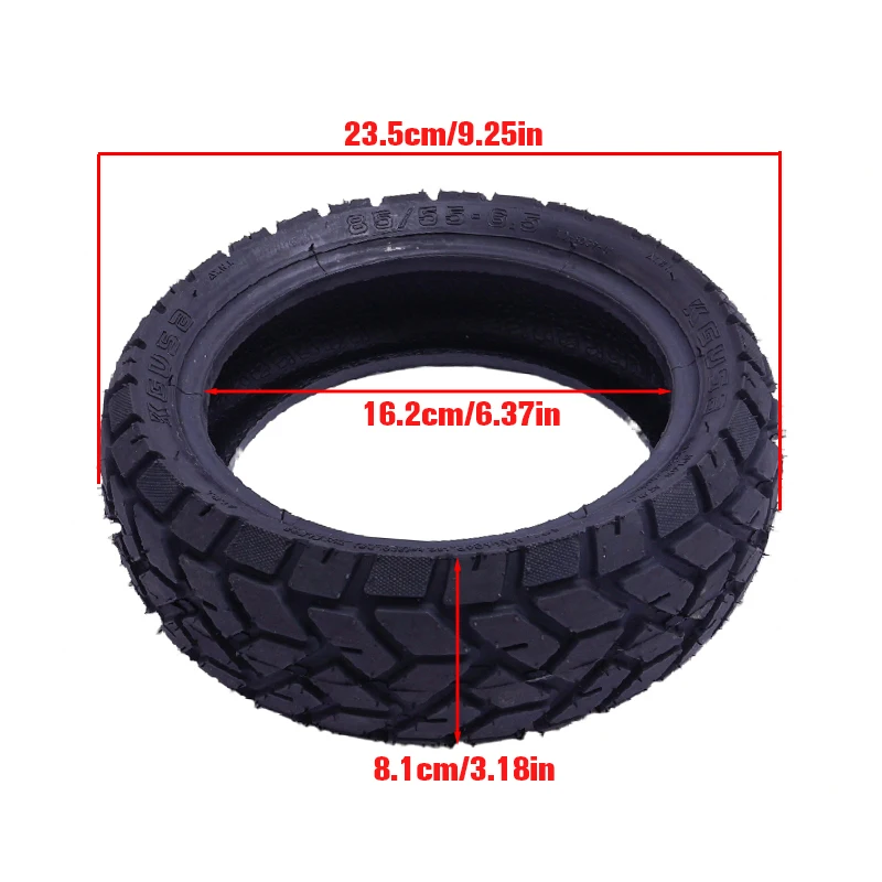 

85/55-6.5 Off-Road Tubeless Tires Vacuum Tyre for Smartgyro Rockway Electric Scooter Non-Slip Thicker Tire Parts