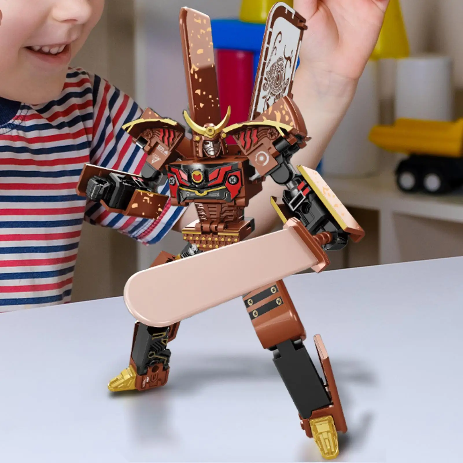 Juguete transformador de helado, figura para niños pequeños, modelo de Robot, figura de acción para niños, niñas, coleccionistas, juego interior y exterior, cumpleaños