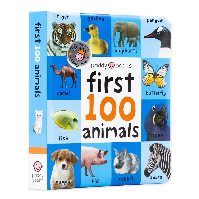 0-2 Years English Children's Cognitive Encyclopedia Enhancing Cognition Children's Early Learning Books
