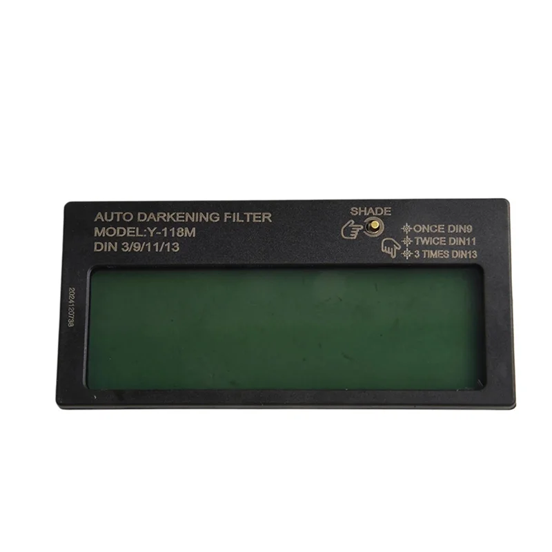 M12K-Gelas Las dengan 3 Tingkat Kegelapan Yang Dapat Disesuaikan dan Transmisi Cahaya Tinggi untuk Melindungi Mata Anda dari Cahaya Berbahaya