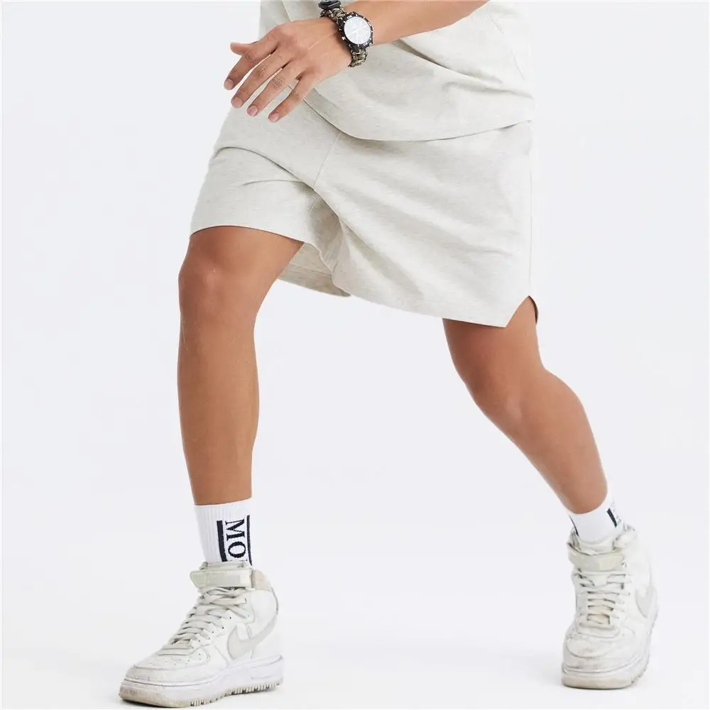 Men's Premium Cotton 275gsm Casual Shorts - Lightweight & Trendy Summer Streetwear，Hip-Hop Style Shorts，Trendy Streetwear Shorts