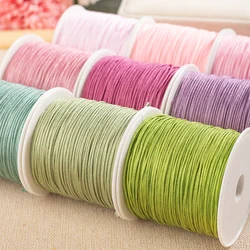 50yards 0.8mm Nylon Thread Cord Chinese Knot Cord Bracelet Braided String for DIY Tassel Beading String Hilo Para Hacer Pulseras