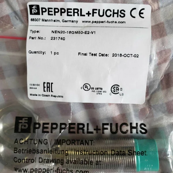 

1 шт. для индуктивного датчика Nen20-18gm50-e2-v1, новый, оригинальный точечный Plc