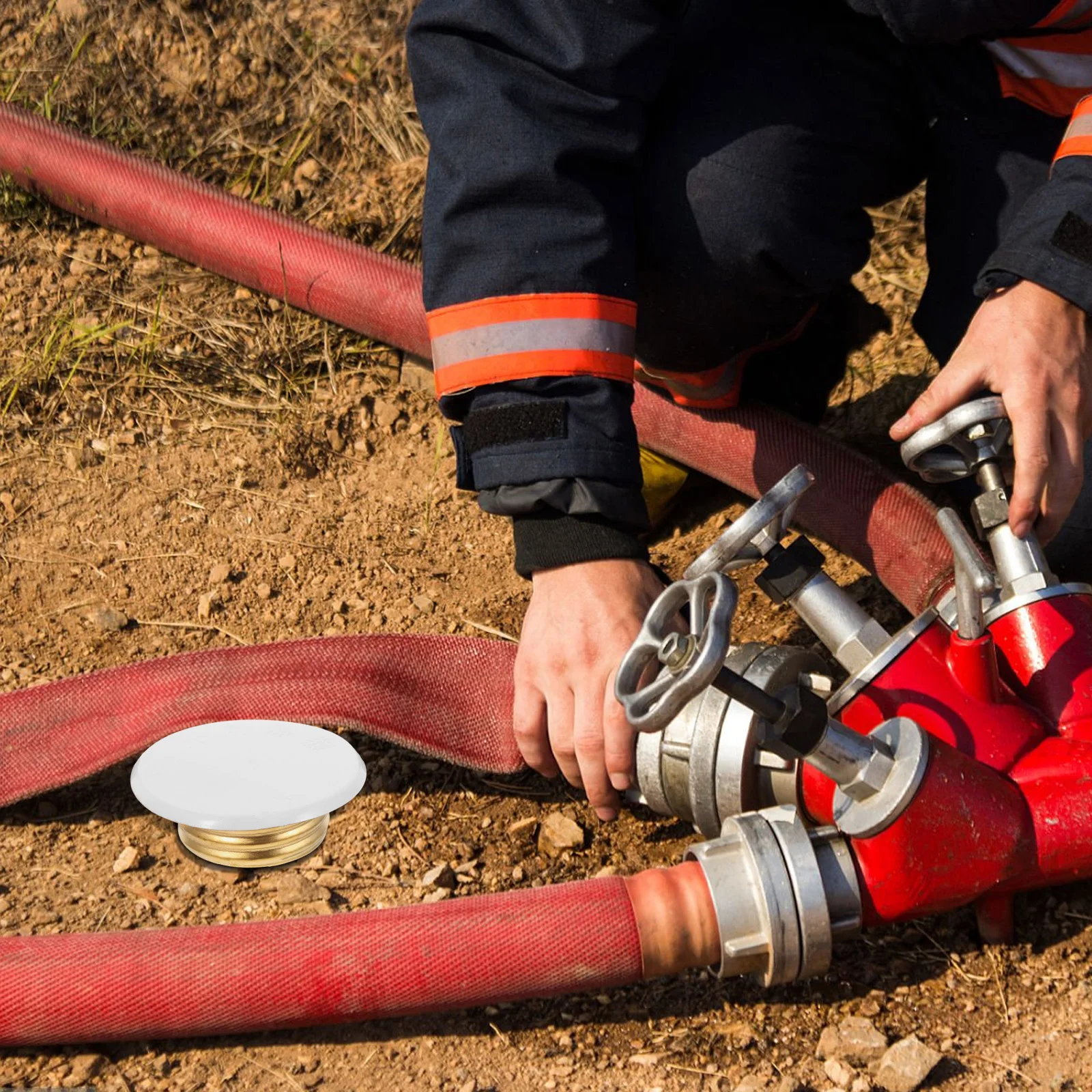 مادة نحاسية لرش الحريق، تصميم جمالي مناسب تمامًا، سهل التركيب، غطاء رأس رش شفة جدار السقف #5