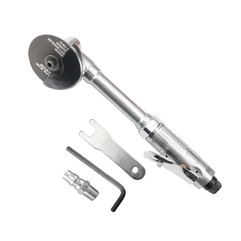 75mm Pneumatic Angle Grinder with Extra Long Handle - Air Cutting Grinding Tool for Metal WorkingGoods in stock