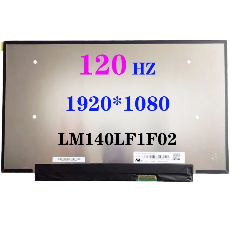 

Игровой экран LM140LF1F01 LM140LF1F02 M140NVF7 R0 120 Гц для ноутбука Lenovo Xiaoxin Air 14 2020 IPS 40 контактов ЖК-панель