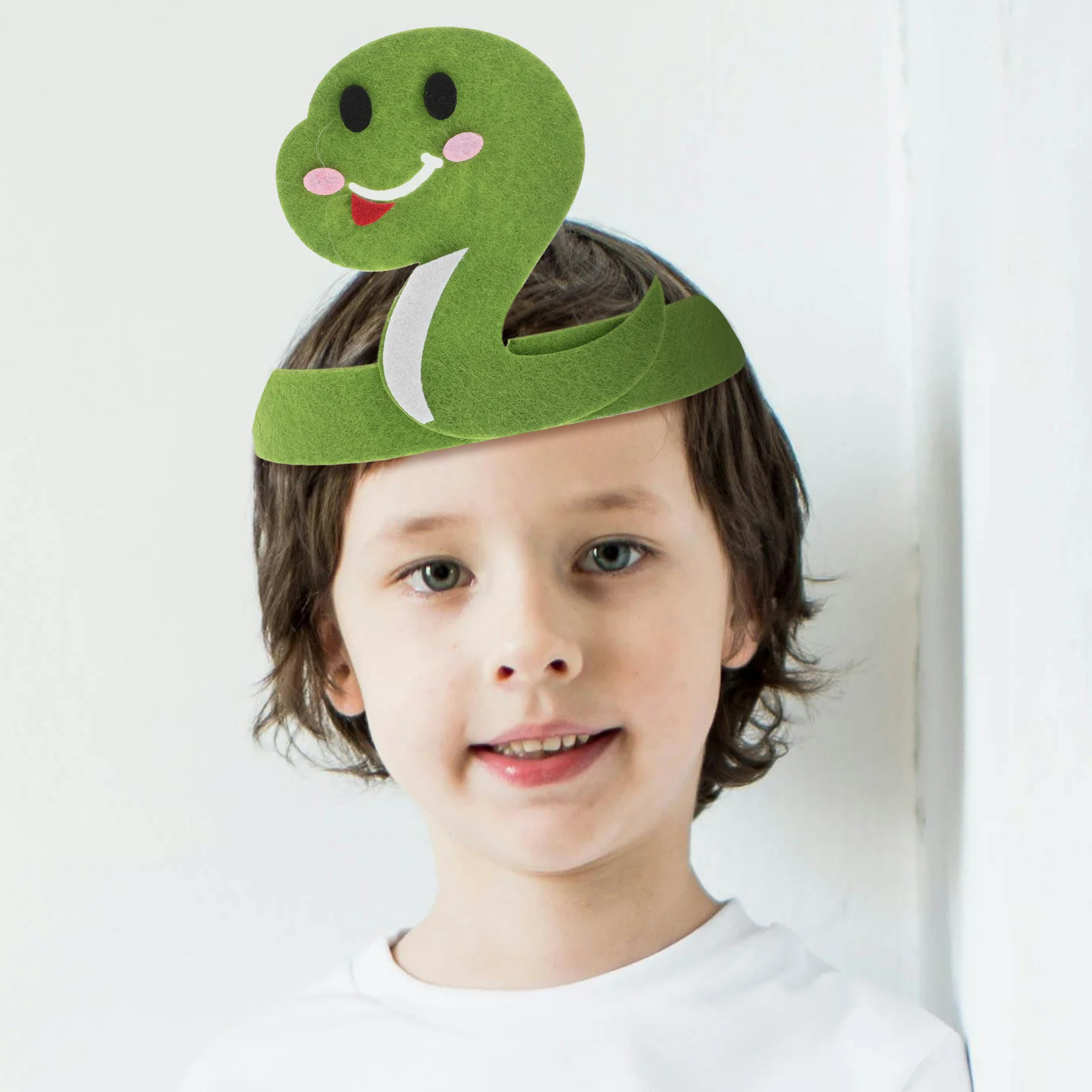 

4Pcs 's Animal Headband Snake Party Hat Birthday Celebration Stage Performance Accessory 's Animal Headpiece