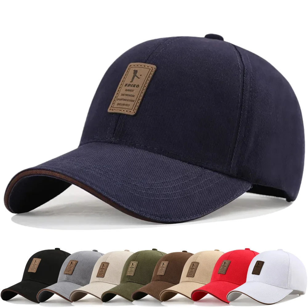 Unisex Vier Jahreszeiten Klassische Baseball Kappe Einfarbig Baseball Caps Für Männer Frauen Golf Sport Angeln Outdoor Hüte Kappe