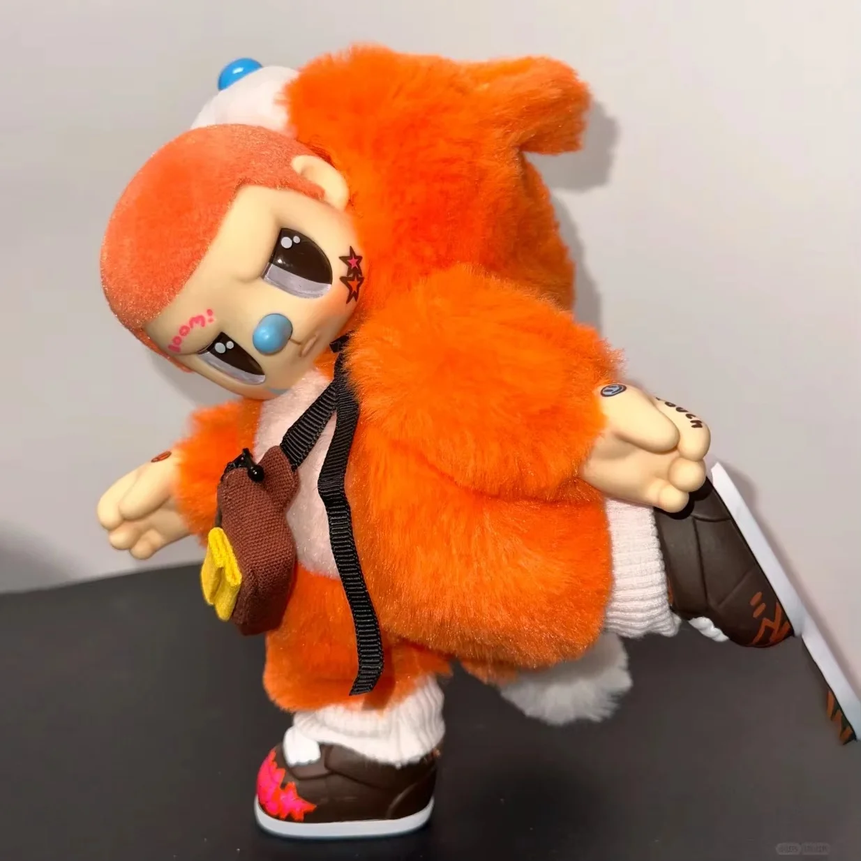 

genuine Chao Sweet Rebel Bear Satchel Little Bear Blind Box Articulation Mobility Vinyl Plush Doll Popular Pendant birthday Gift