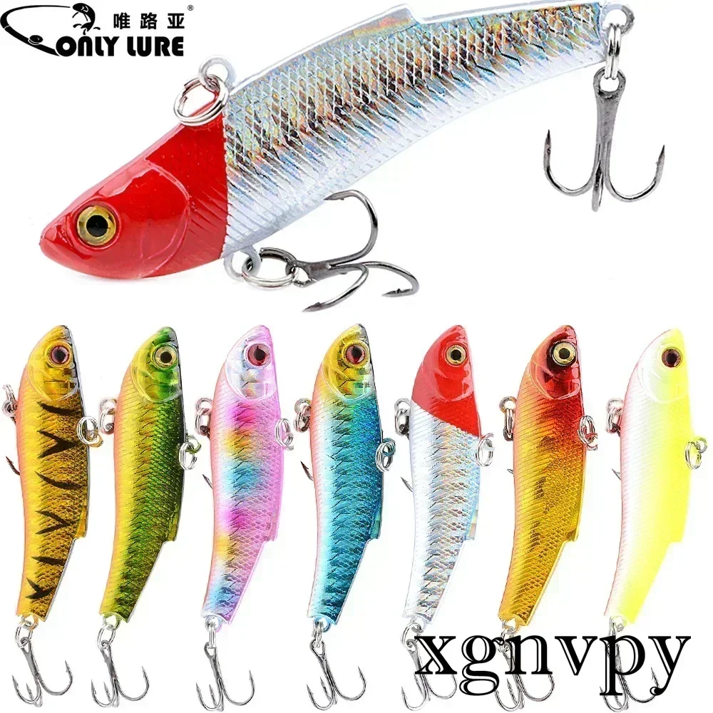 xgnvpy VIB Long Cast Luya Bait Lead Block 7cm 17g Hard Bionic Fishing Outdoor Mandarin Fish Lure