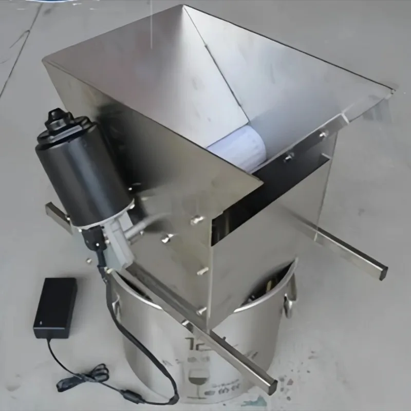 

Stainless Steel Electric Grape Crusher Blueberry Mulberry Fruits Juice Press Crusher Red Wine Brewing Grape Crushing Machine