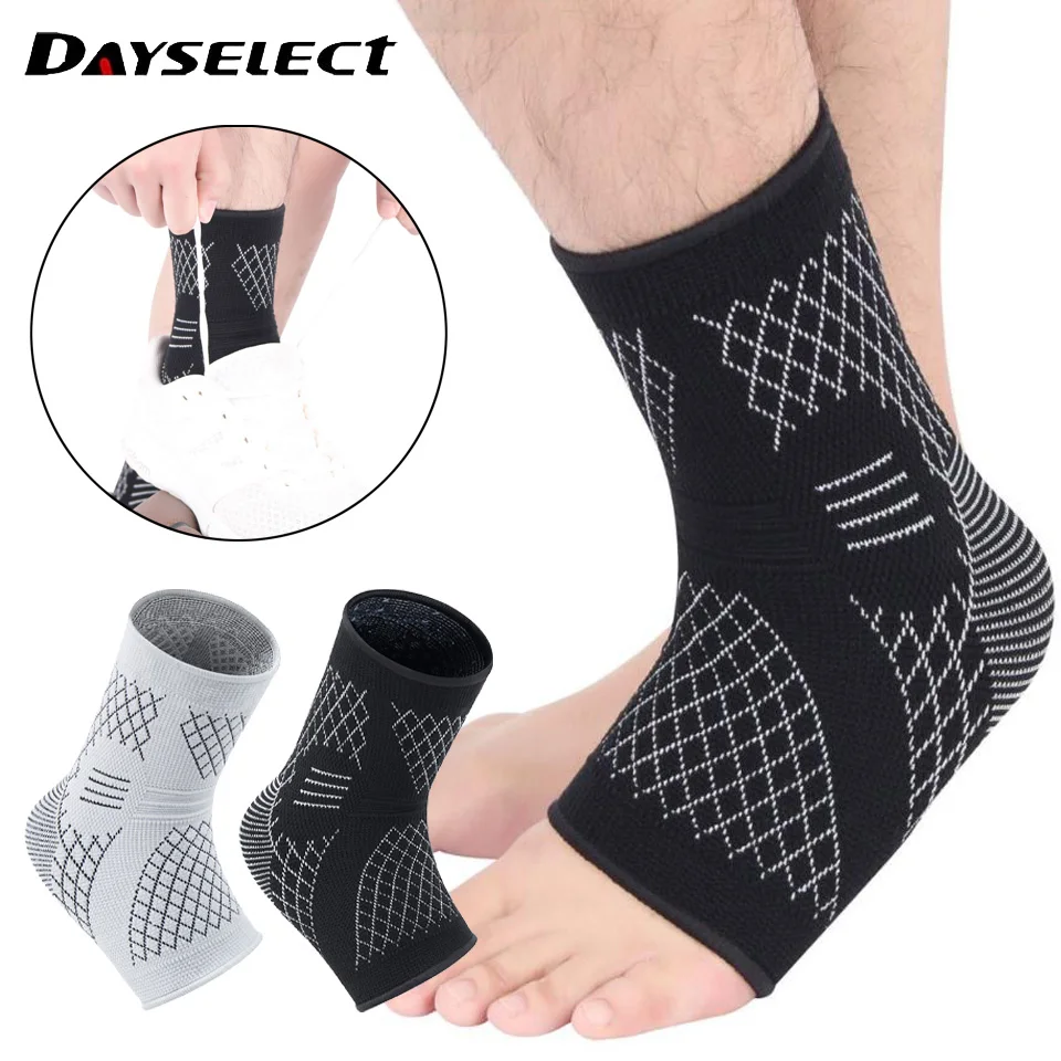 

1 шт. спортивный компрессионный фиксатор голеностопа для предотвращения растяжения и восстановления фиксации защита голеностопа для бега езды на велосипеде баскетбола