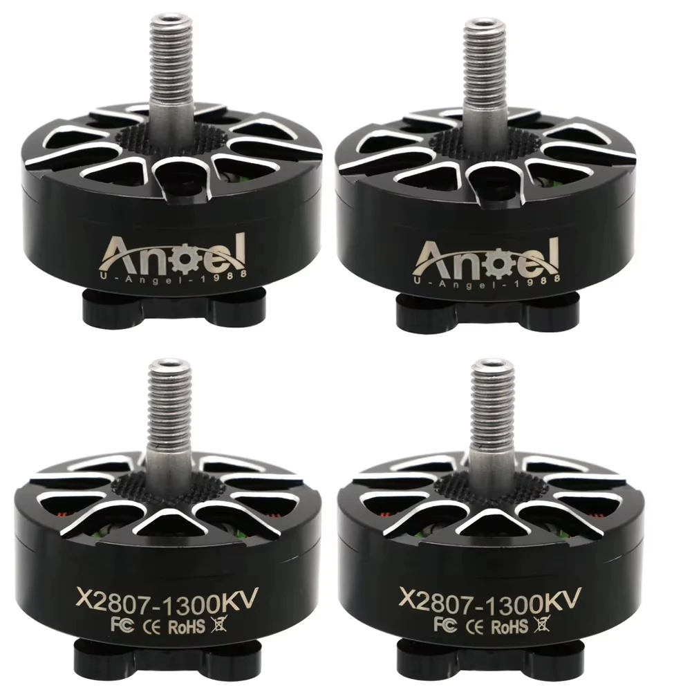 4pcs/lot Uangel X2807 2807 Motor 1300KV 4S 1500KV 1700KV 6S Brushless Motor for FPV  7inch  LR7 Drones DIY Parts