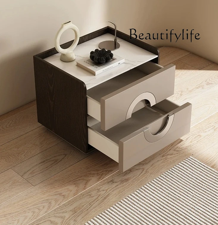 

Bedside Table Flat Replacement Small Coffee Table Storage Box Substitute Creative and Slightly Luxury Very pretty High end