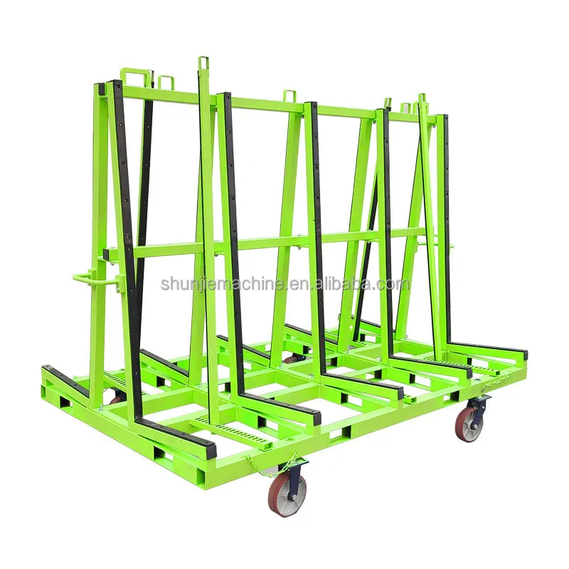 

Многоцелевая сверхмощная стеклянная транспортная стойка длиной 2,5 метра, подходящая для заводов и логистических склада