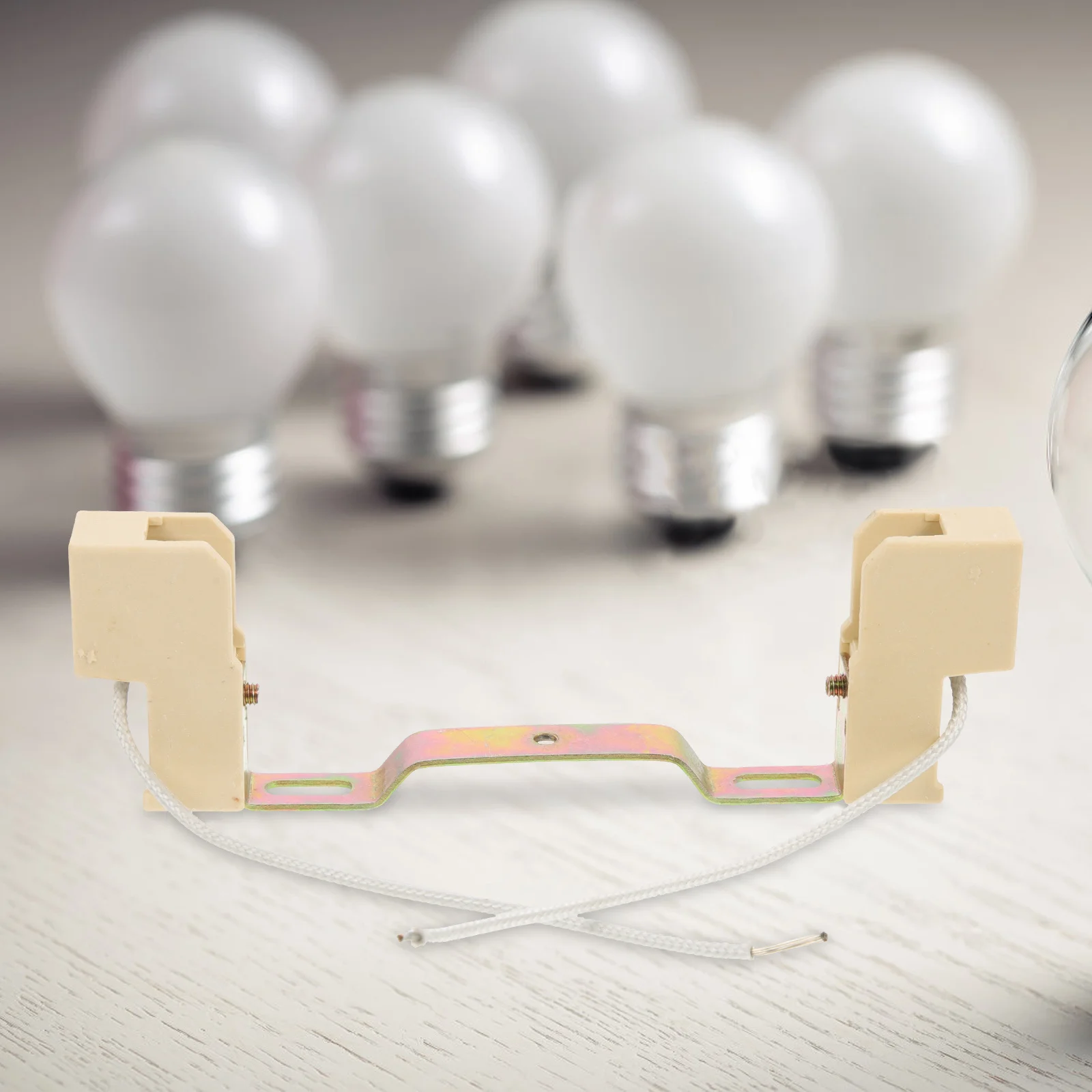 3 stücke Keramik Halter Sockel Halter Basis 118mm Halterung Glühbirne Sockel Doppelseitige Lampe Stecker Ersatz