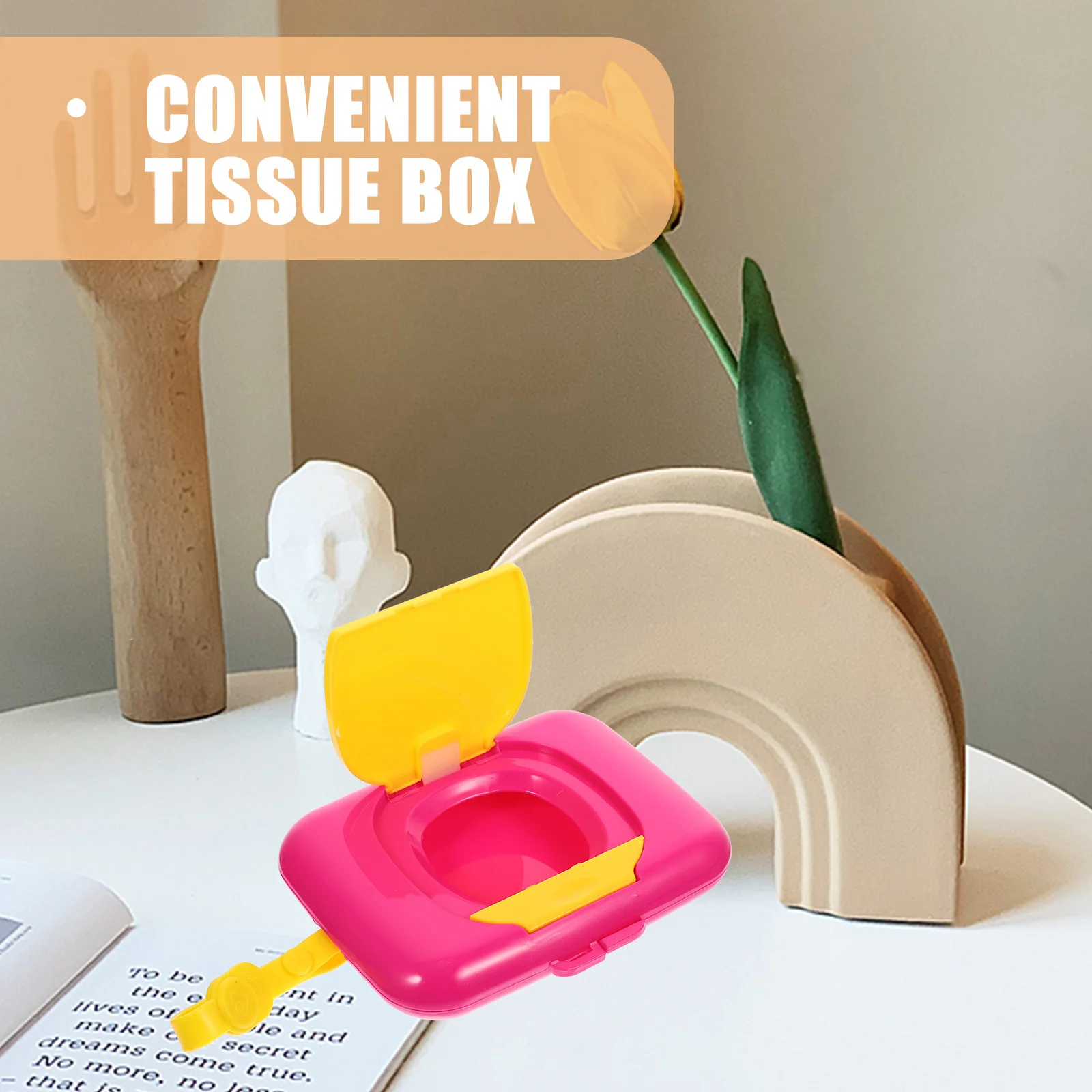 Contenedor de pañuelos húmedos portátil compacto, caja de toallitas duradera para bebé, dispensador de toallitas de viaje para padres e hijos, caja de toallitas de mano para exteriores
