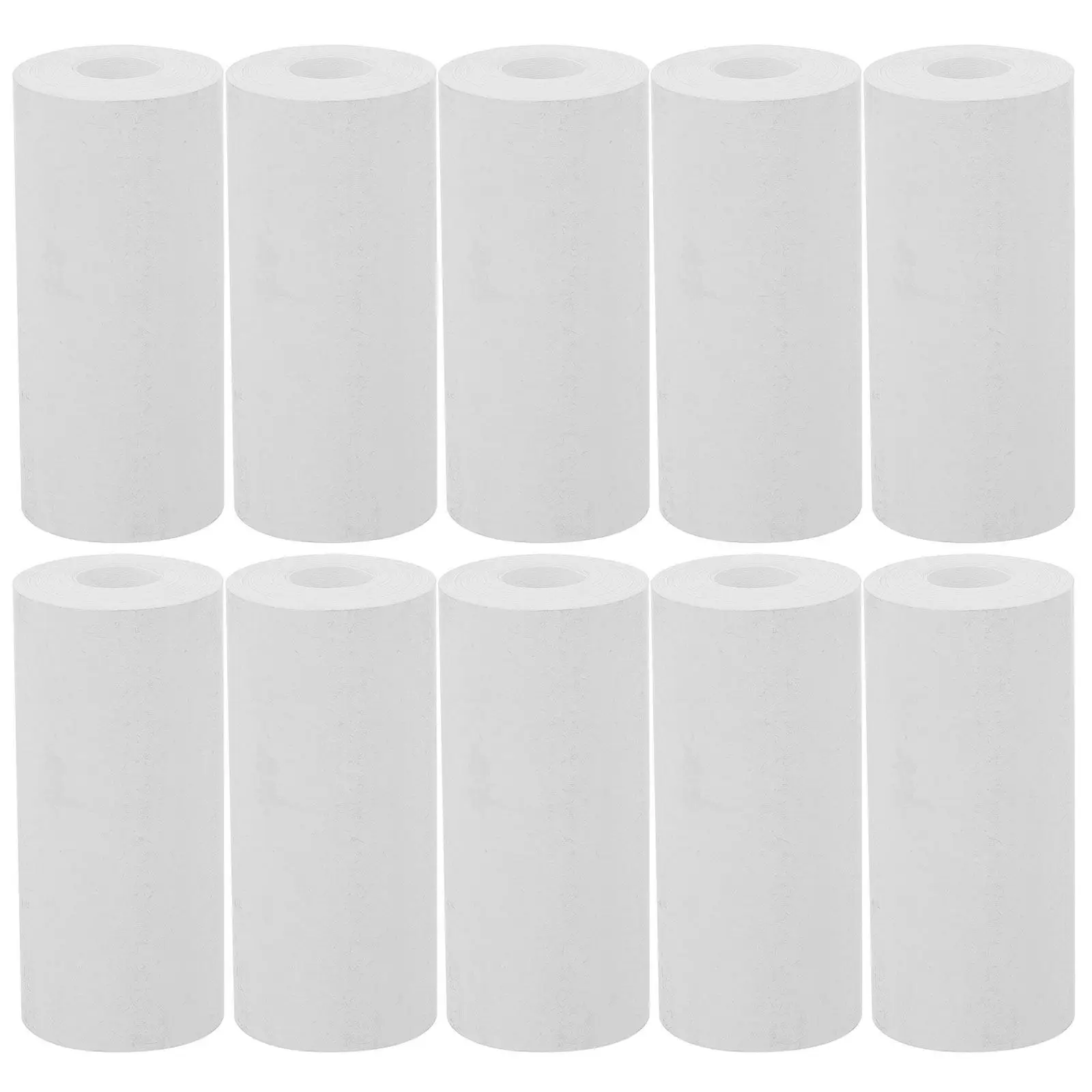 

10 Rolls Printable Thermal Sticker Paper Removable Correction Decals Easy Wipe Clean Multipurpose Label Stickers for Office