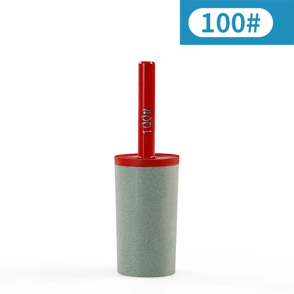 Rotary Tool Cylindrical Resin Grinding Burr Head 6mm Shank Designed for Carbide Grinding and Detailed Work on Brittle Materials