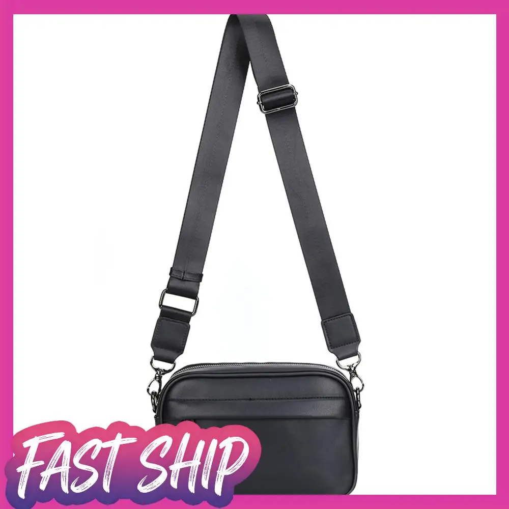 

Повседневная деловая сумка-кошелек с классическим узором, мужская сумка через плечо с широким ремешком, маленькая квадратная сумка для путешествий, работы, мужские сумки на слинге