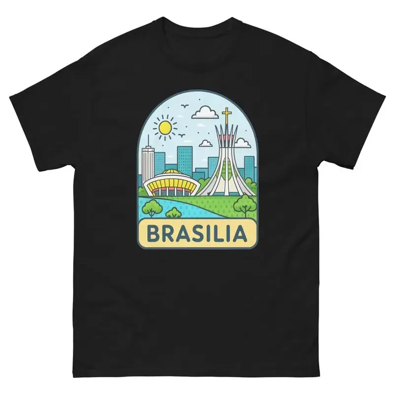 Brasilia World Travel Urban Area City T Shirt