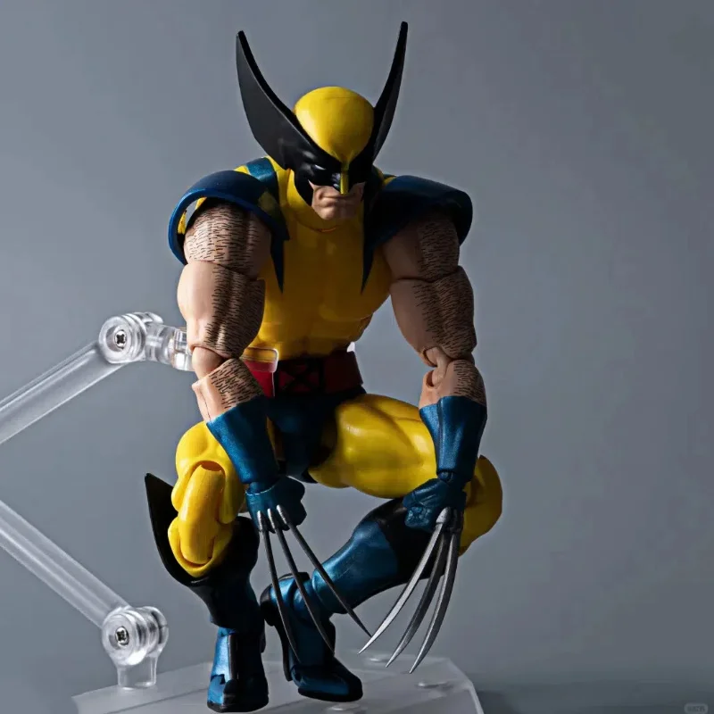 متوفر ألعاب Ct ولفيرين مافيكس 096 الشكل 138 براون كوميك Ver X-Men أنيمي عمل الشكل تمثال نموذج هدايا مخصصة اللعب #4
