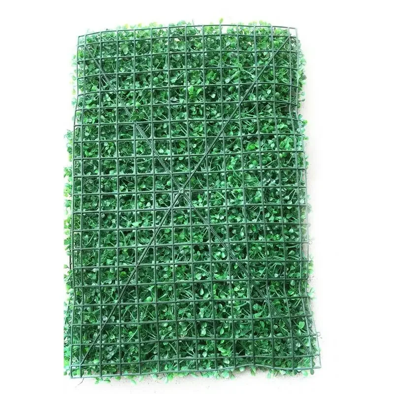 

12Pcs 40*60cm Artificial Hedge Decor High Density Ties Fence Panel Grass Mat Garden Backyard Wall Decor