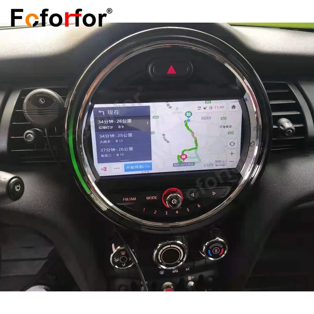 Android 13 Car GPS Navigation For BMW Mini Cooper S F55 F56 2014-2019 Auto Radio Stereo Multimedia GPS Player Head Unit Carplay