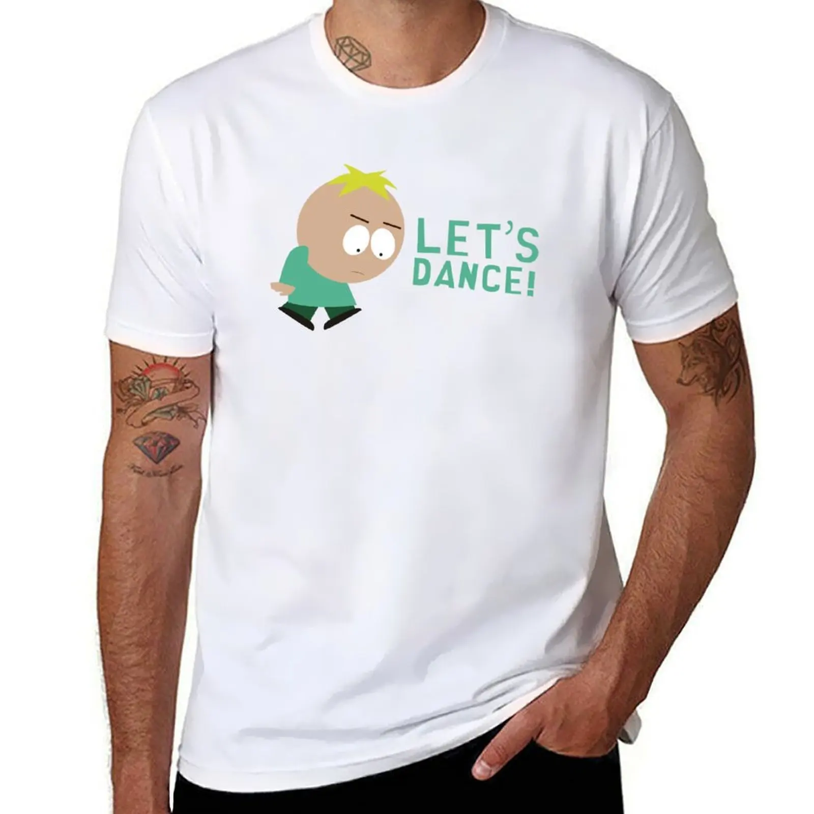 

Butters South Park Dance T-Shirt man t shirt cotton high quality man t shirts graphic T-Shirt
