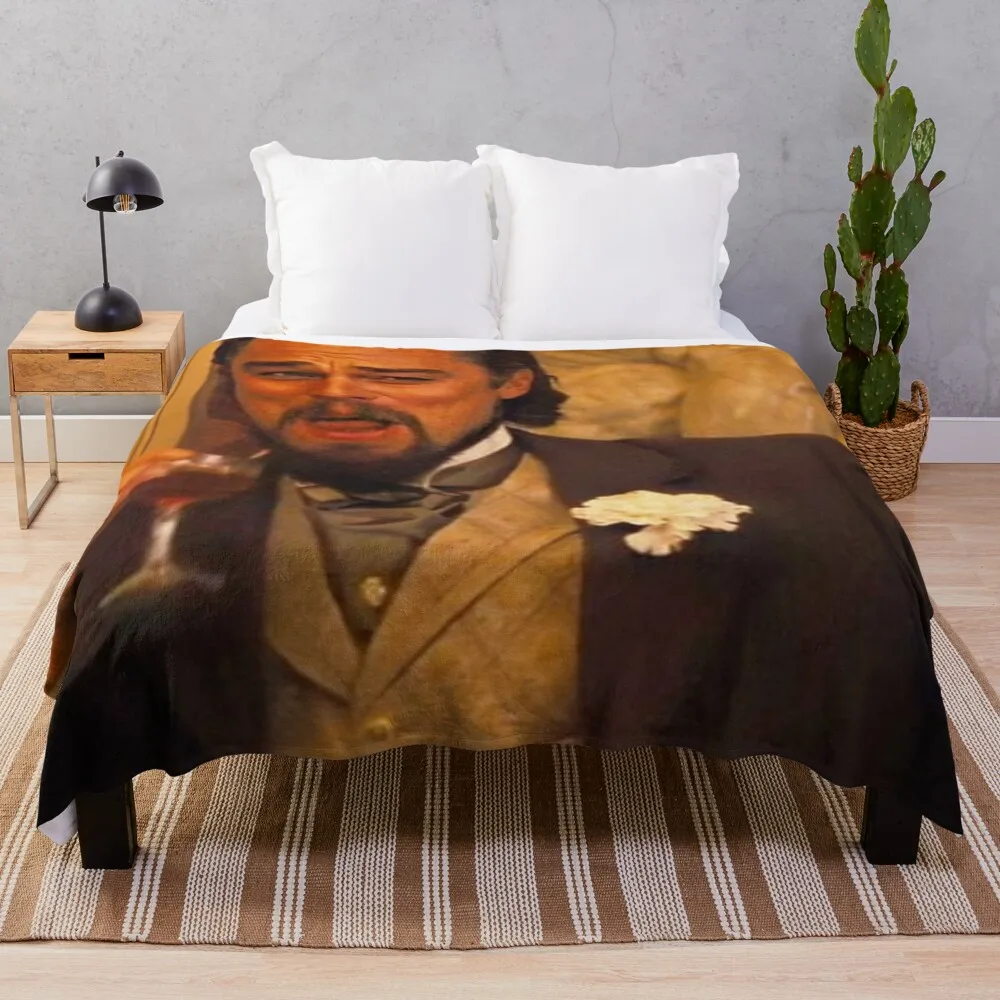 

Leonardo DiCaprio Meme Throw Blanket Blankets For Baby Thin Blankets Sofas Of Decoration Blankets