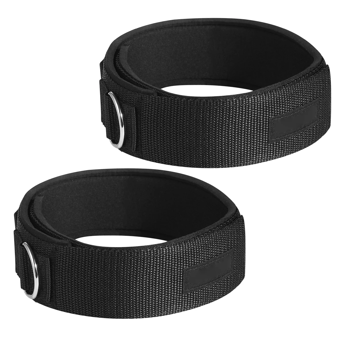 

2pcs Muscle Training Ankle Straps Padded D-Ring Adjustable For Cable Machines Leg Workouts Glute Toning Fitness Gear