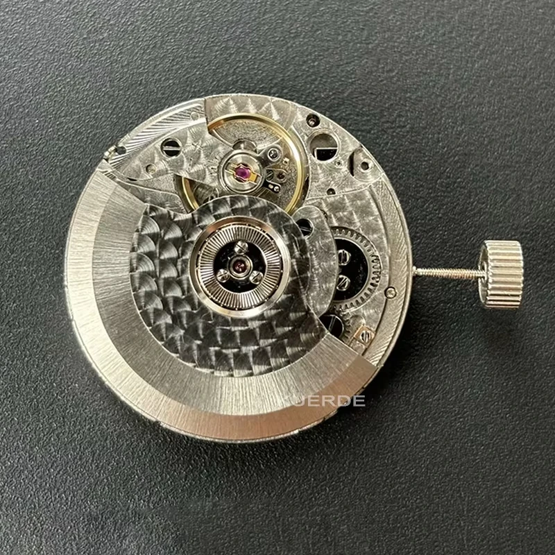 Seagull ST2555 Automatikwerk, schwarzer Kalender, importiertes Herrenuhr-Zubehör, hochwertiger Ersatz
