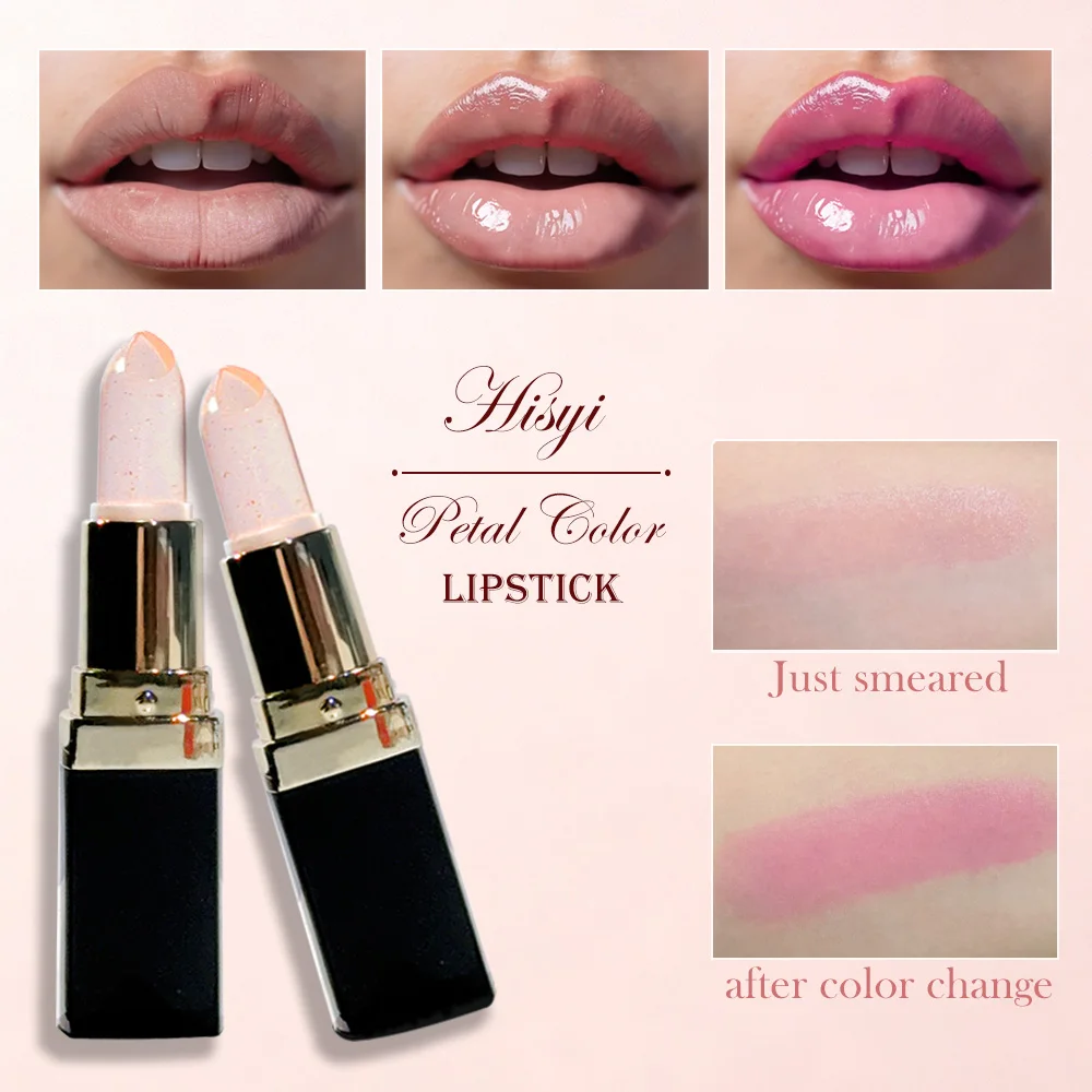 ลิปสติกเปลี่ยนสีกลีบกุหลาบ – ให้ความชุ่มชื้น เนื้อกำมะหยี่มันวาว กันน้ำ ติดทนนาน ใช้ได้ทั้งชายและหญิง แต่งหน้าสำหรับวันหยุด