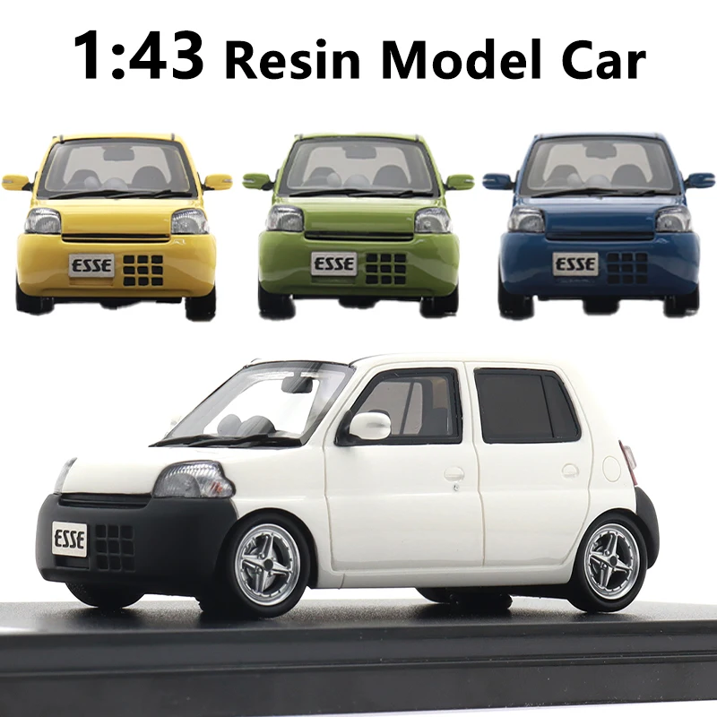 

Hi-Story 1:43 Resin Model Car DAIHATSU ESSE ECO Low Down Custom（2006）Car Model Ornaments Decoration Toys Gifts For Kids Adults