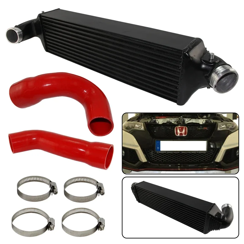 

Aluminum Upgrade Tube&Fin Competition Intercooler kit For Honda Civic Type R FK2 2.0L 2015-2017 Engine Turbo Models