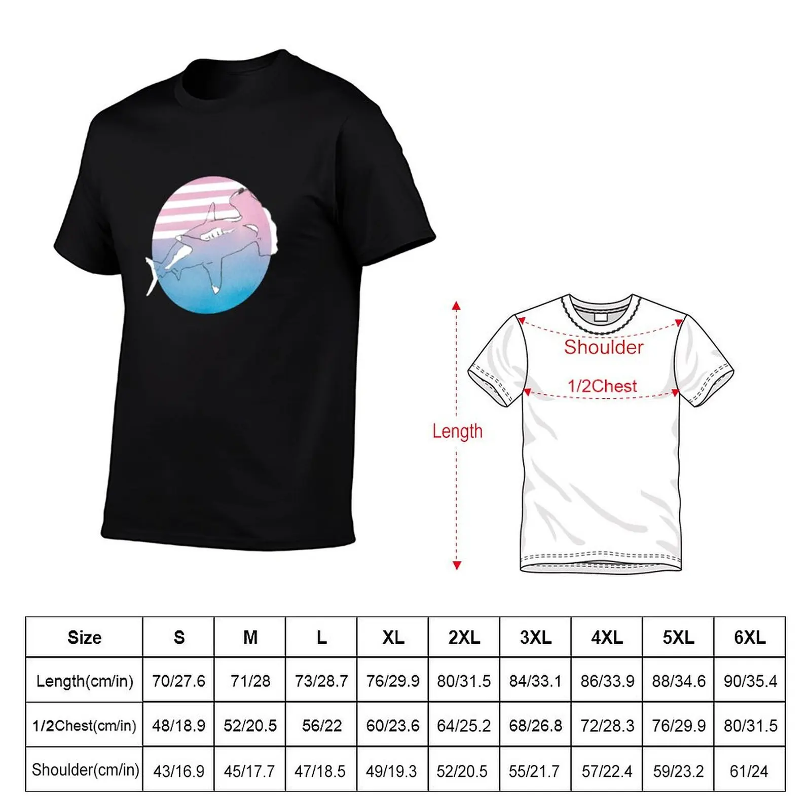 The Sunset Hammerhead Shark T-ShirtT-Shirt cute clothes Aesthetic clothing anime tshirt t shirt men 100℅ cotton