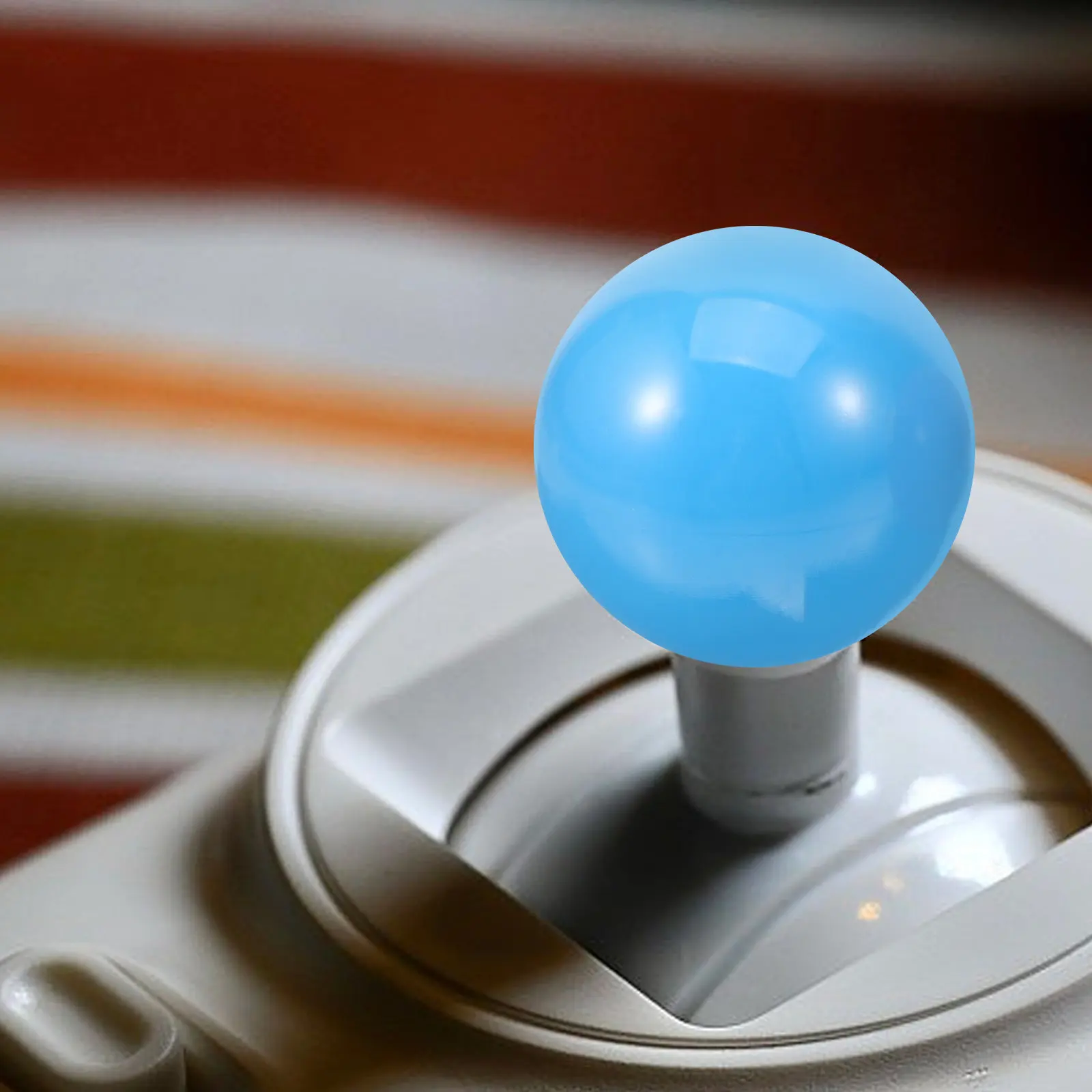 4 Stück Game Stick Ball Head Ersatz-Joystick-Controller, wiederverwendbares Gaming-Zubehör für Spielsimulatoren, tragbarer Griff für Konsolen