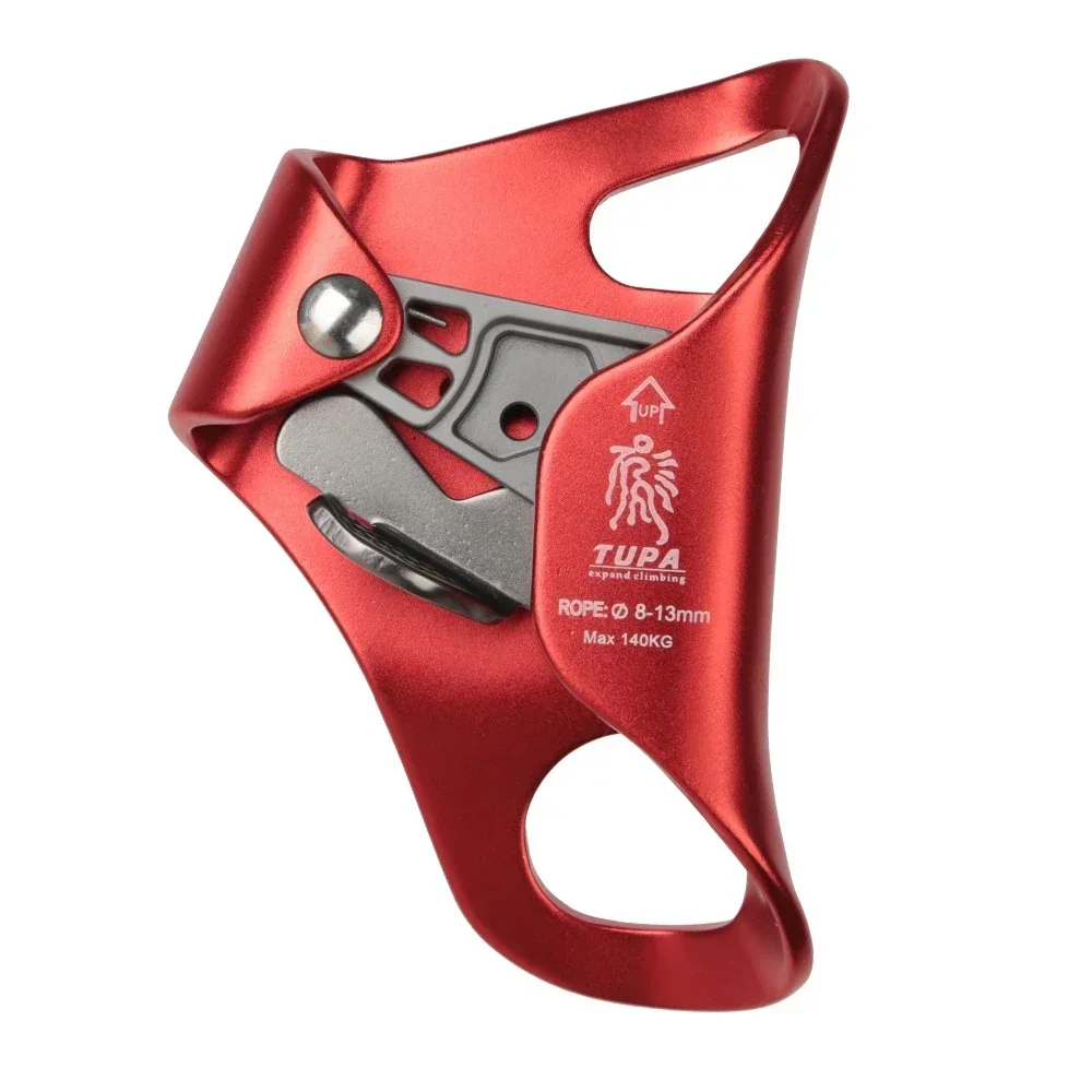 سبيكة الصدر الصاعد شجرة تسلق الصخور Arborist رابيلينج والعتاد معدات حبل المشبك ل 8 ~ 13 مللي متر حبل لتسلق أدوات الحبل