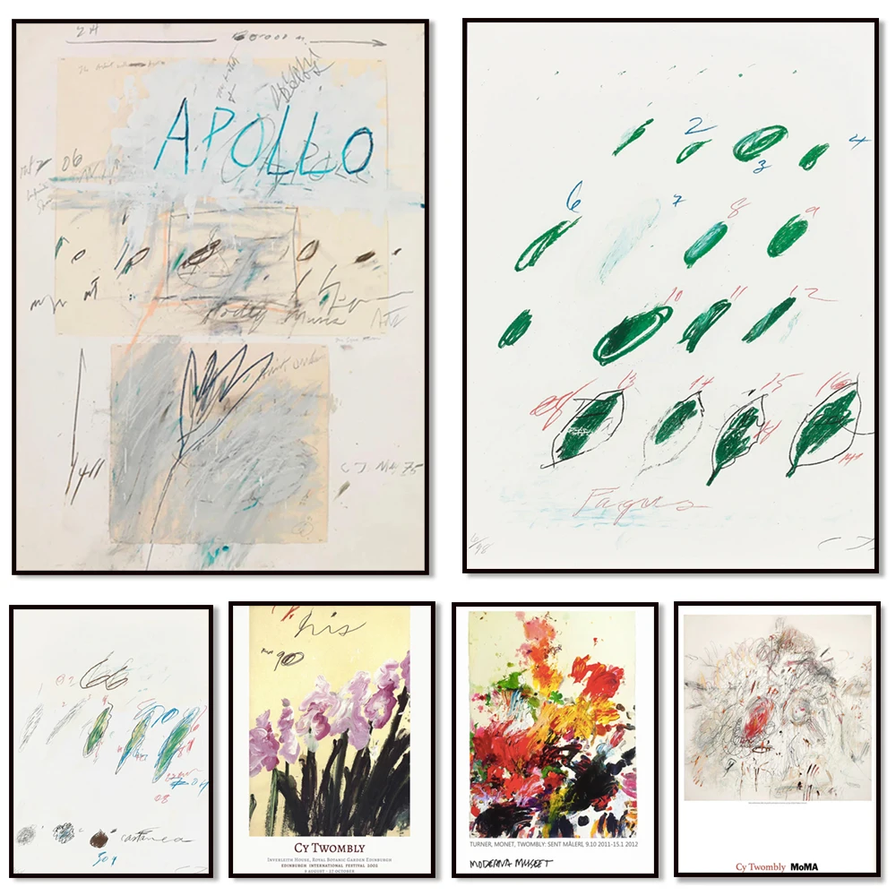 

Cy Twombly Art Prints, Abstract Art Prints, Painting Art Prints, Vintage Art Prints Cy Twombly Posters