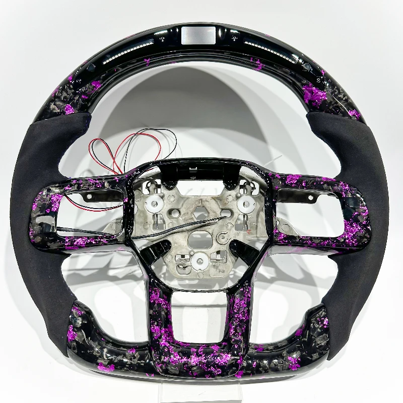 

Sporty Direct Replacement forged Carbon Fiber Steering Wheel for the New Ford Mustang 2024