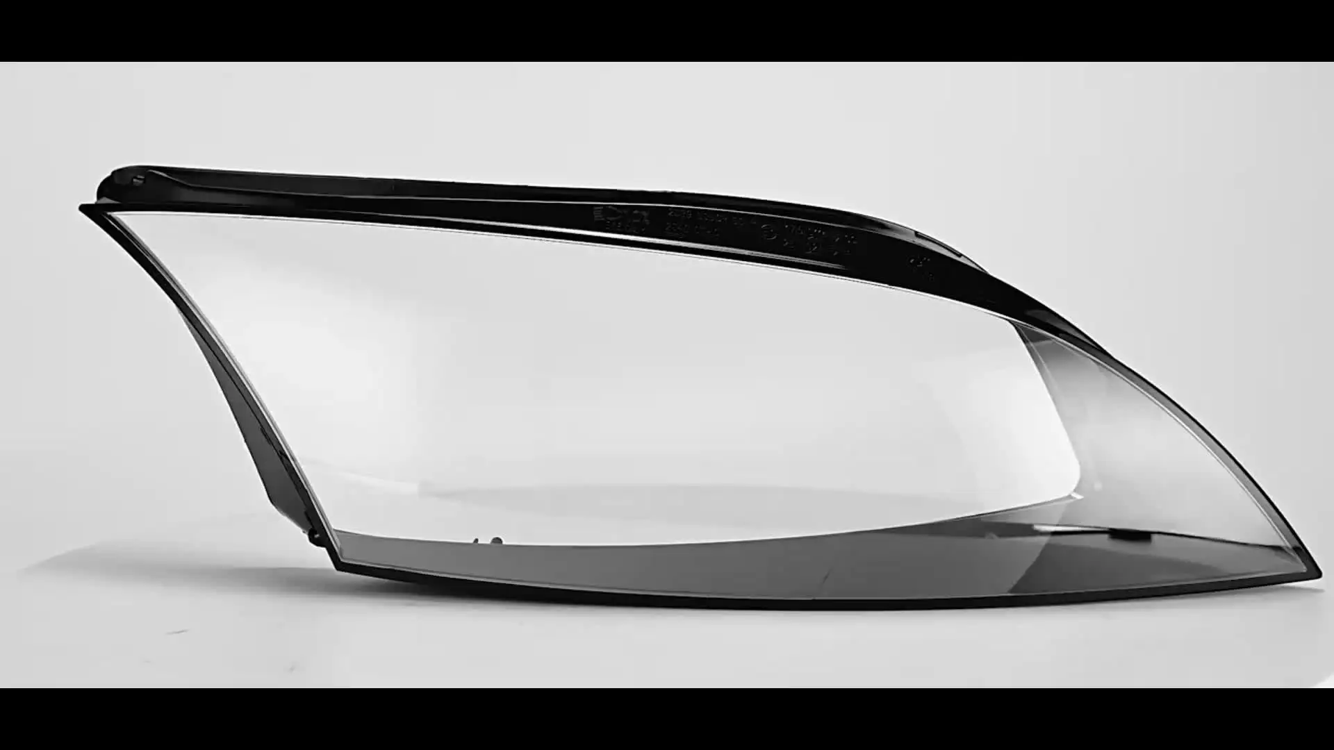 車のヘッドライトレンズカバーの交換、透明なランプシェード、ガラス