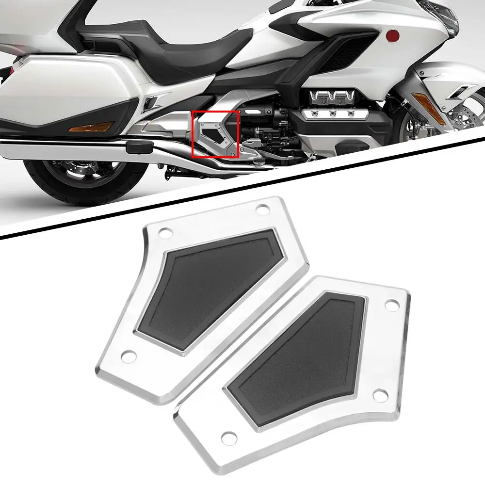 

1 Pair ABS Motorcycle Engine Side Covers Decoration Trims For Honda Gold Wing GL1800 Tour DCT Airbag 2018-2025 Chrome