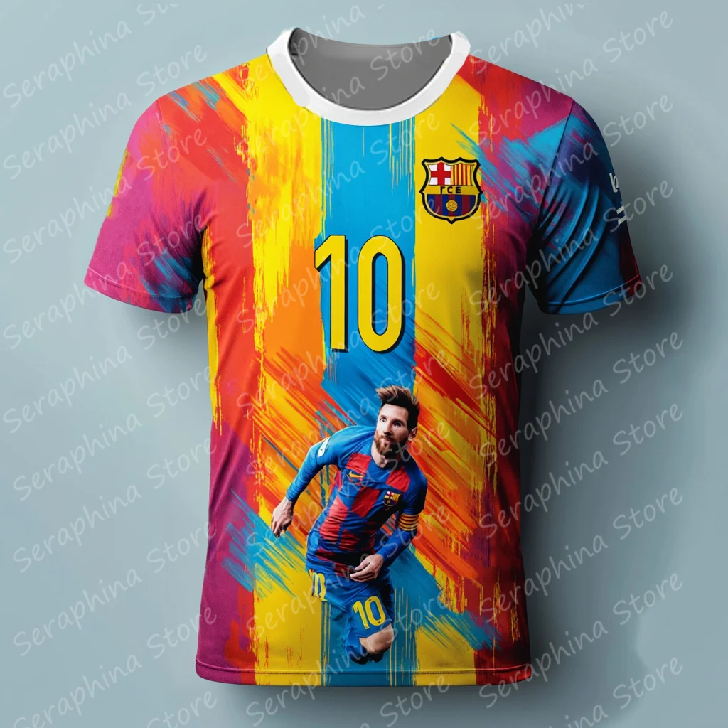 24/25 Summer Fashion Lionel Messi Merchandise Jersey No.10 Quick Drying Women Men Fashion T-Shirt Adult/ KID Jerseys Kit Top