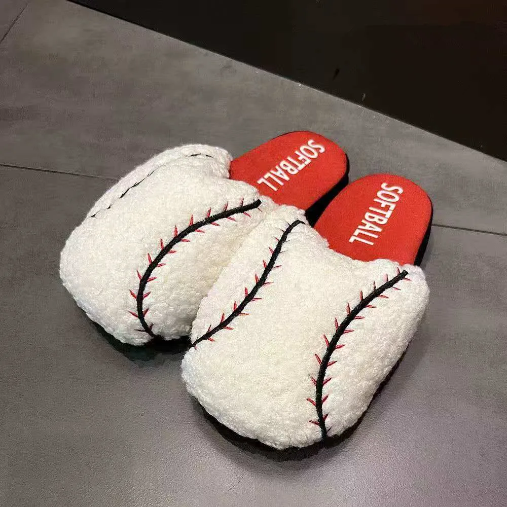 شباشب دافئة عصرية لطيفة ومريحة مع تصميمات كرتونية مناسبة للاستخدام العائلي ملابس غير رسمية مصنوعة من مادة القطن الناعم #4