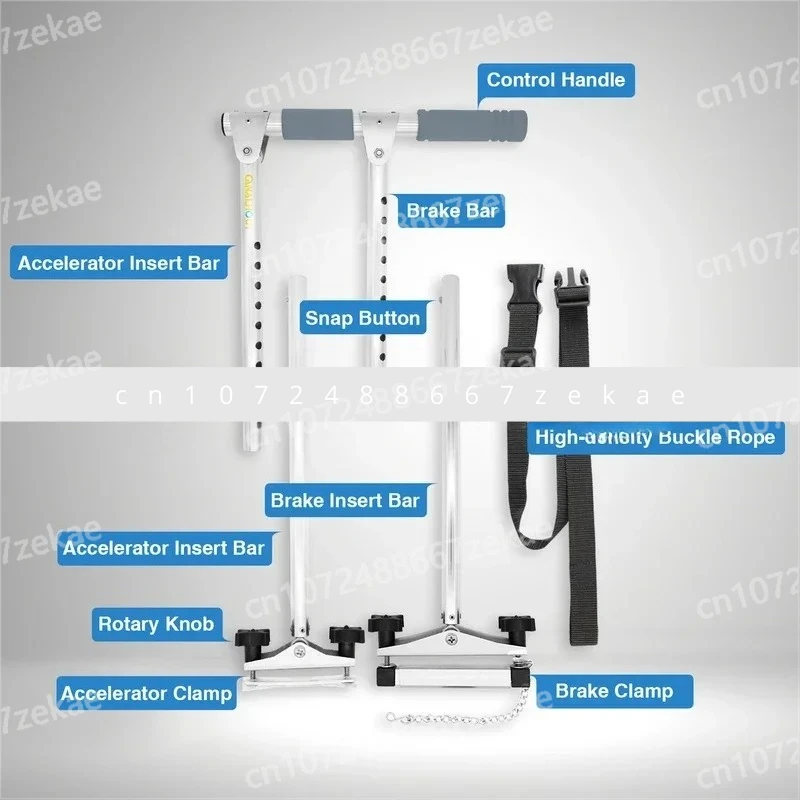

Hand Controls, Easy Installation + Custom Bag Adjustable Driving Aid
