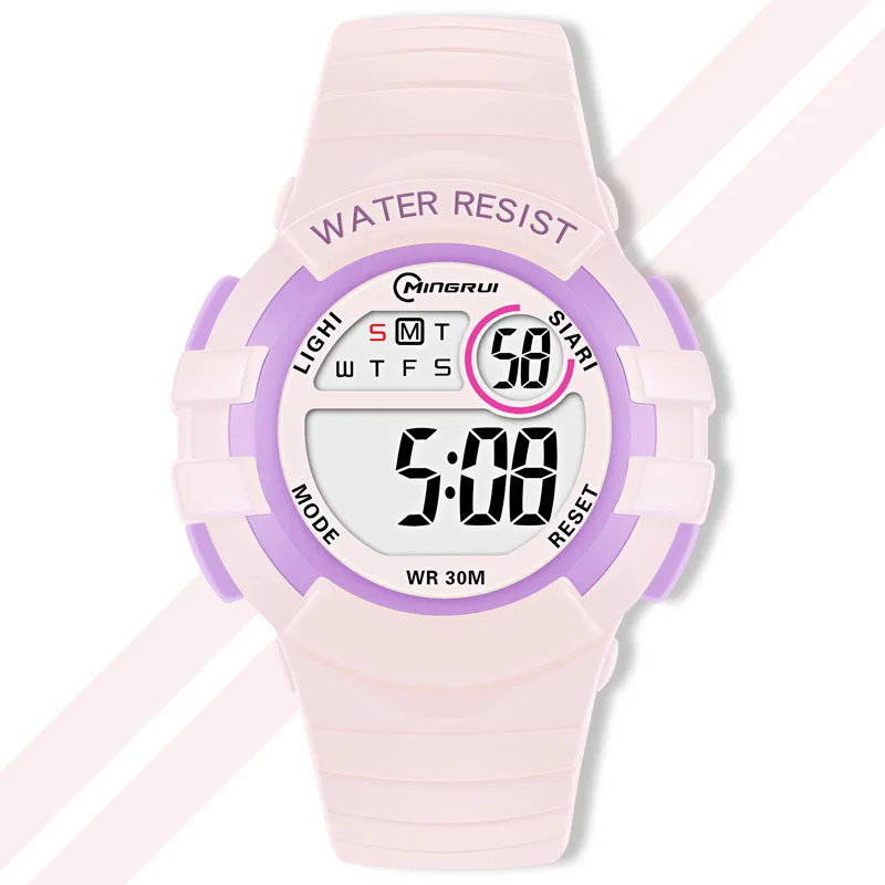 UTHAI reloj Digital para niños, reloj despertador impermeable para natación, deportes, escuela primaria y secundaria, relojes de pulsera para estudiantes, regalo