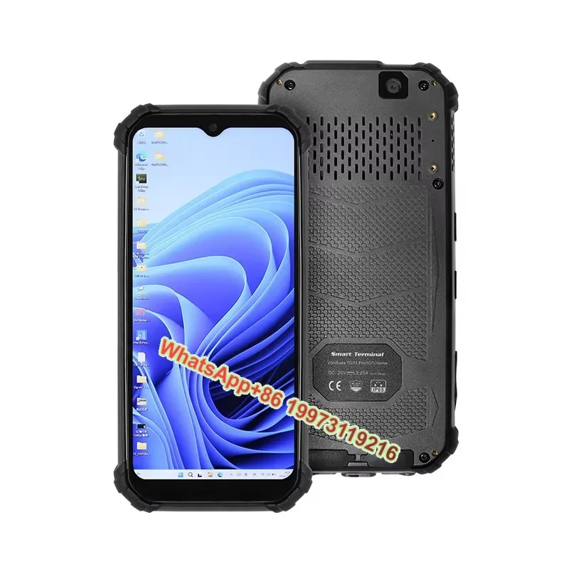 

Rugged Ip65 Industrial Grade 6.5Inch Full Screen Handheld Mobile Computer Windows 11 Barcode Scanner Terminal Pda for Restaurant