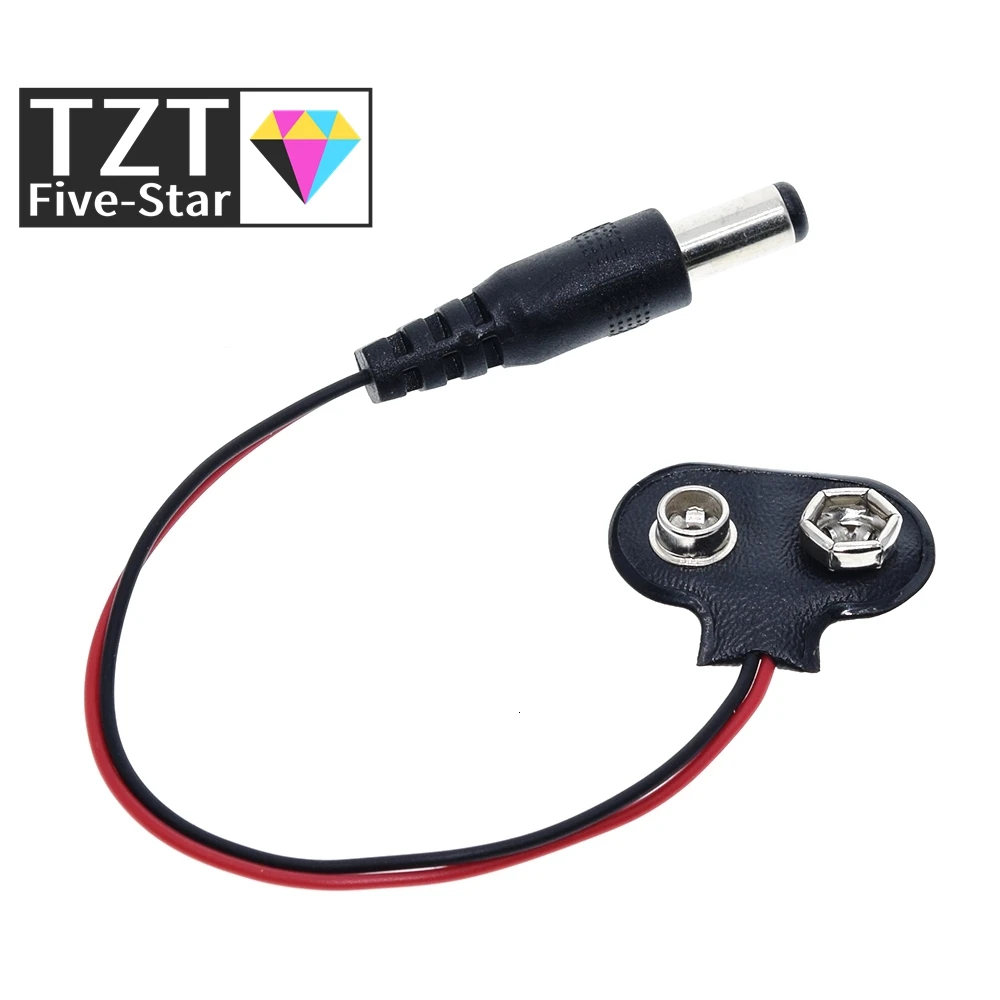 tzt-1-5-10-шт-90-dc-9-В-кнопка-питания-для-arduino-mega-2560-1280-uno-r3-132-9-В-пряжка-аккумулятора