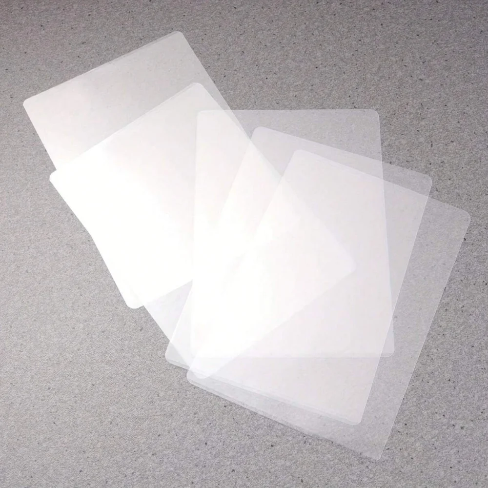 100pcs Thermal Laminating Film PET For Photo/Files/Card/Picture Lamination Pouch Laminator Hot Laminator Film